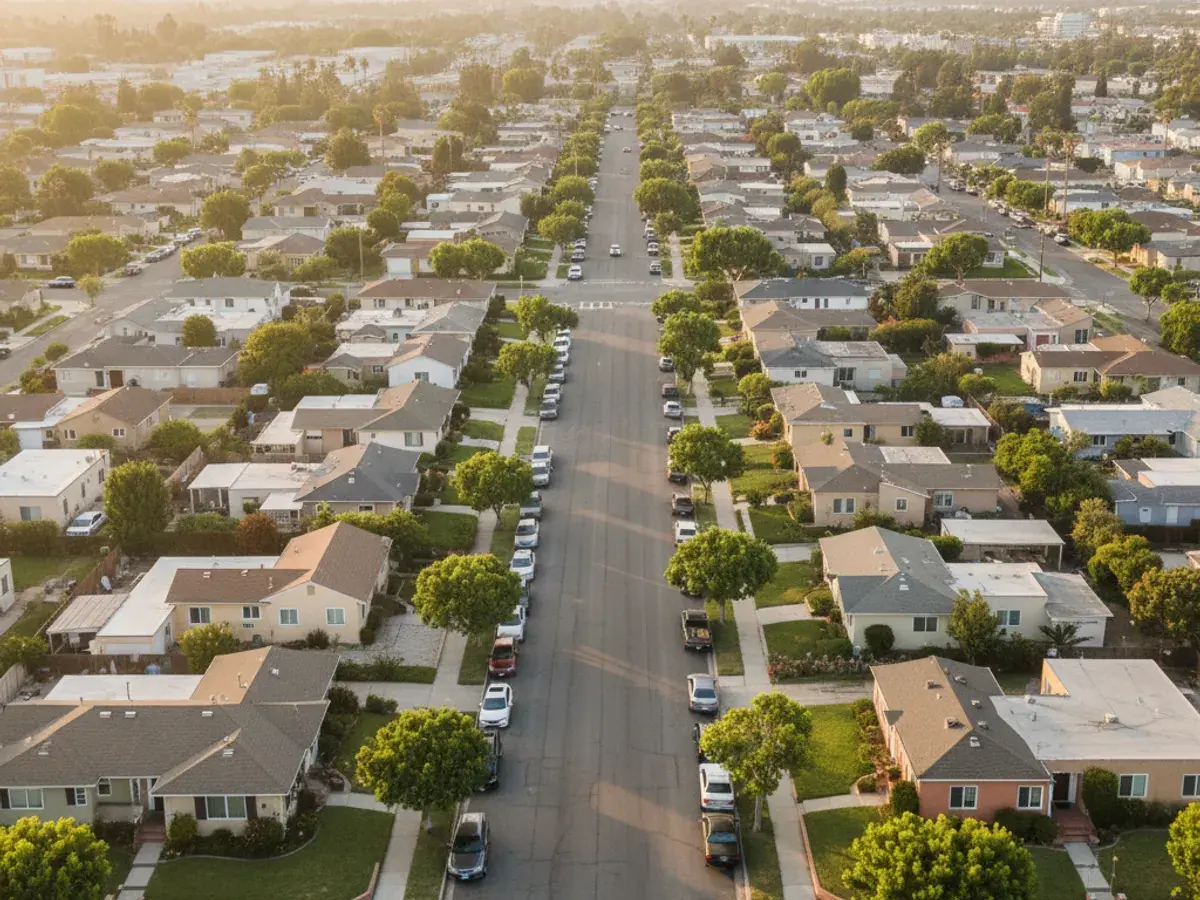 Central San Diego County neighborhood near Mission Valley